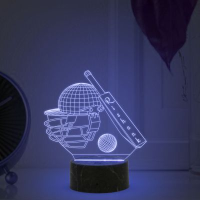 Cricket 3D Led Night Light Bedroom Beside Decor